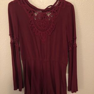 Bell Sleeves Romper